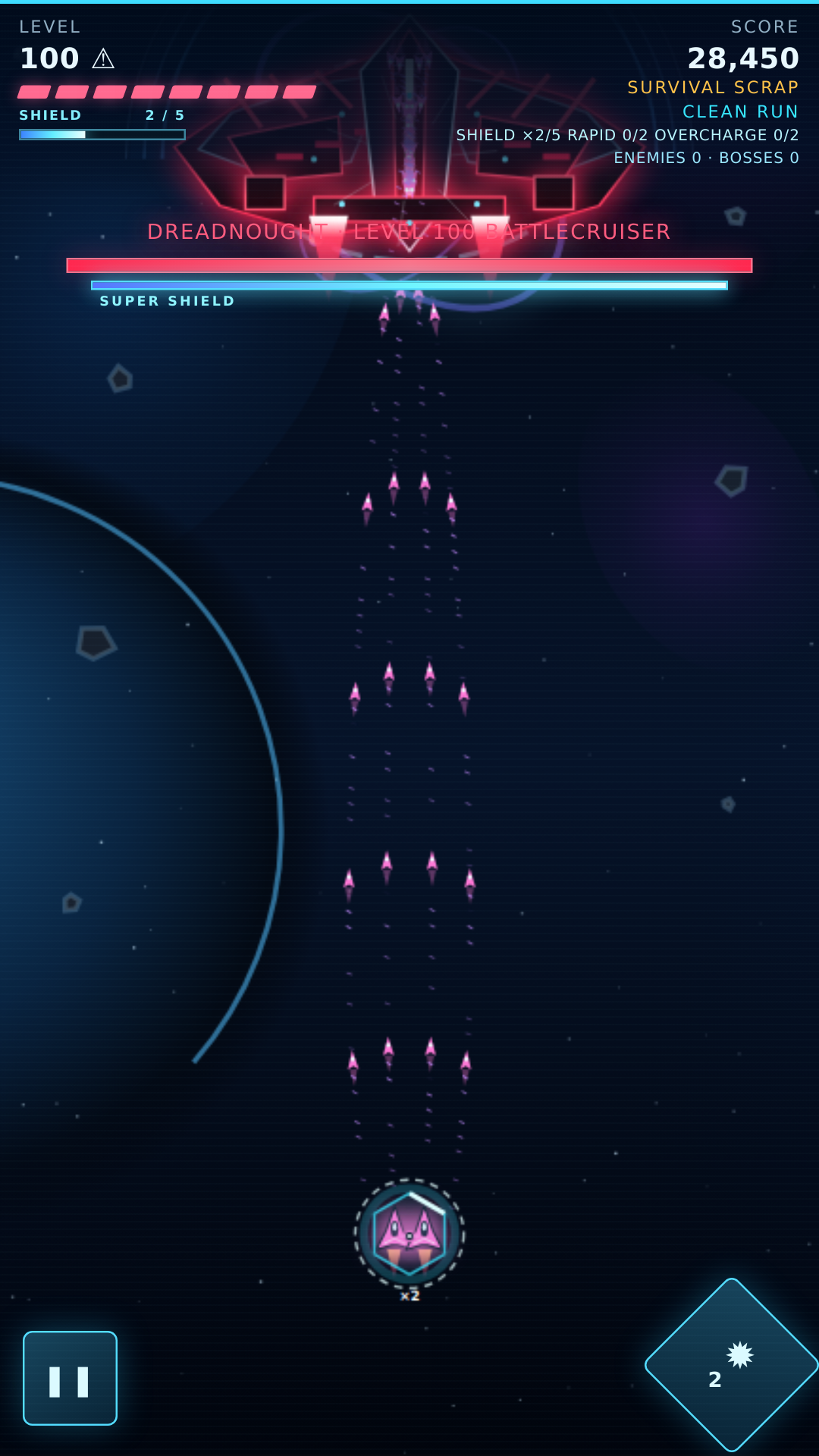 Starfall — Dreadnought encounter